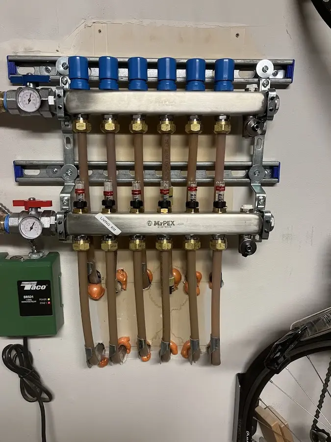 Plumber performing Leak Detection at a residential property in McCook